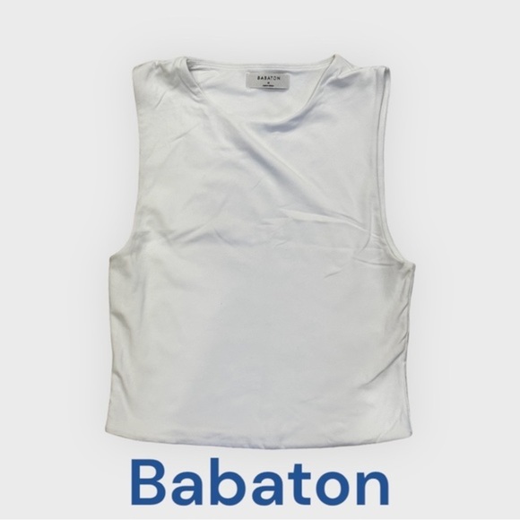 Babaton Tops Babaton White Tank M Poshmark
